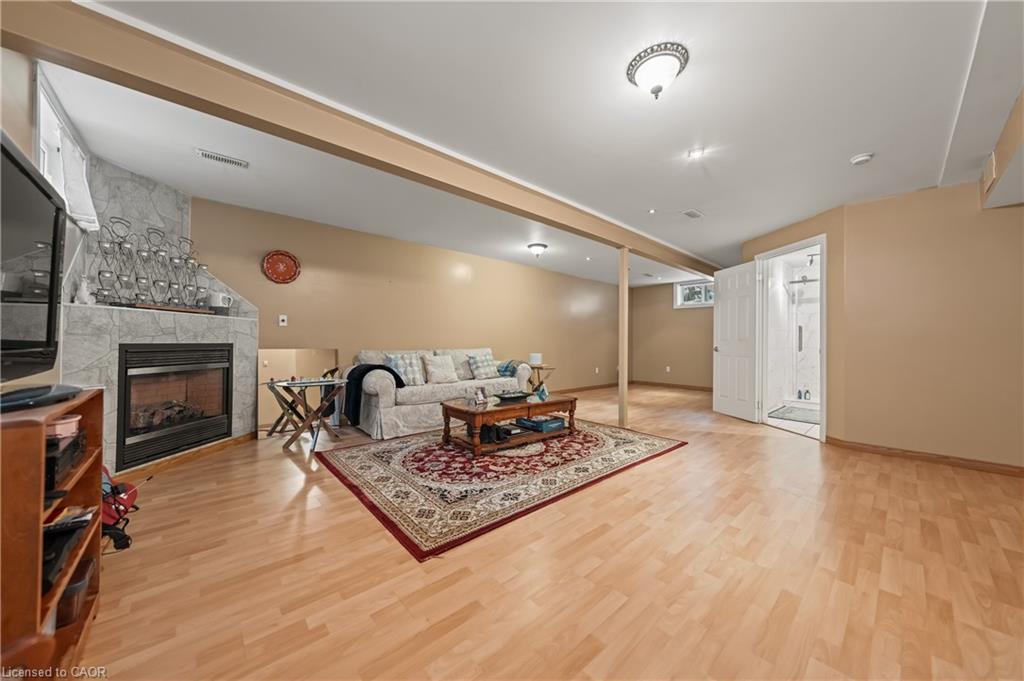 44 Dineen Court, Kitchener, ON - Indoor With Fireplace