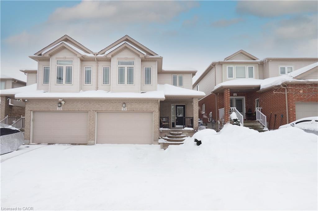 33 Huck Crescent, Kitchener, ON - Outdoor With Facade