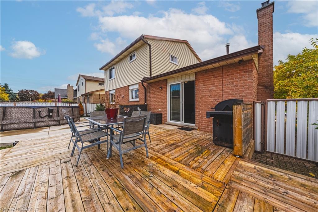 5 Bing Crescent, Stoney Creek, ON - Outdoor With Deck Patio Veranda With Exterior