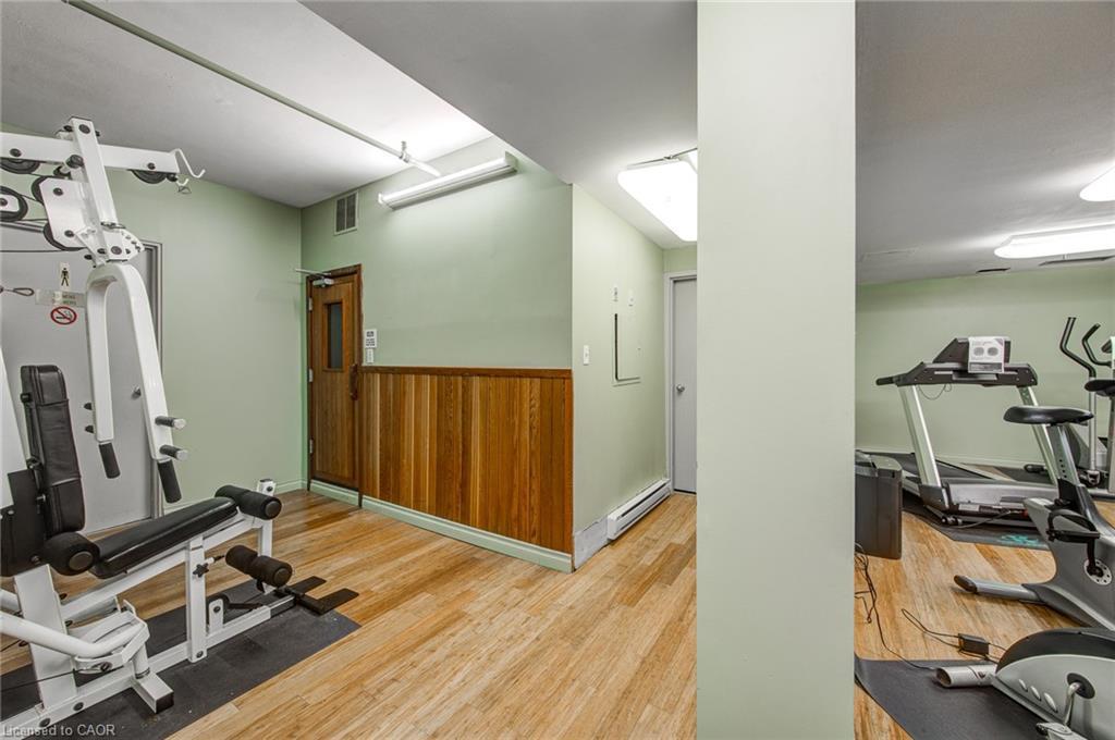 503-1225 North Shore Boulevard E, Burlington, ON - Indoor Photo Showing Gym Room