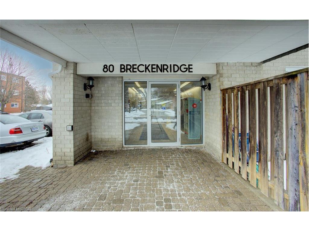 312-80 Breckenridge Drive, Kitchener, ON - Outdoor