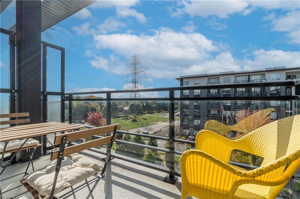 407-255 Northfield Drive E, Waterloo, ON - Outdoor With Balcony With View