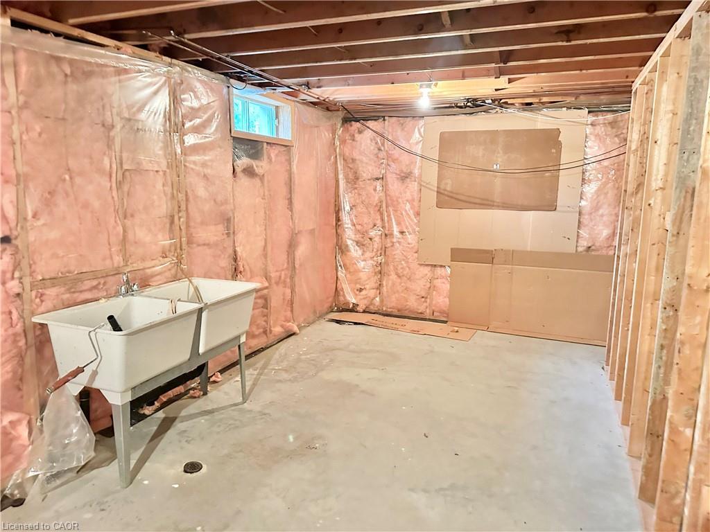 248 Howard Street, Waterford, ON - Indoor Photo Showing Basement