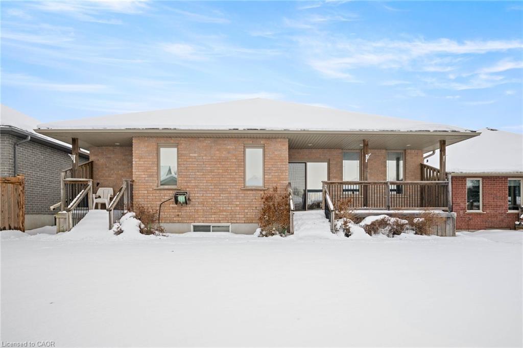 159 Gerber Meadows Drive, Wellesley, ON - Outdoor With Deck Patio Veranda