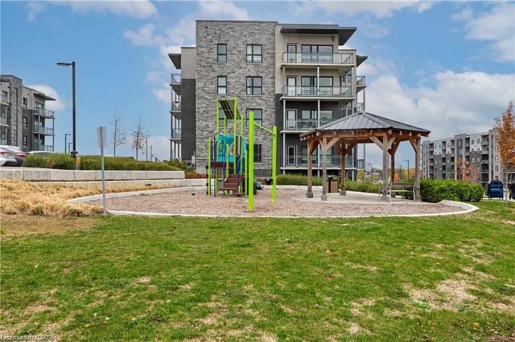 309-1100 Lackner Place, Kitchener, ON - Outdoor With Balcony