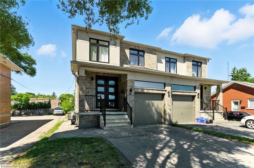 Upper-46 Franklin Street S, Kitchener, ON - Outdoor With Facade