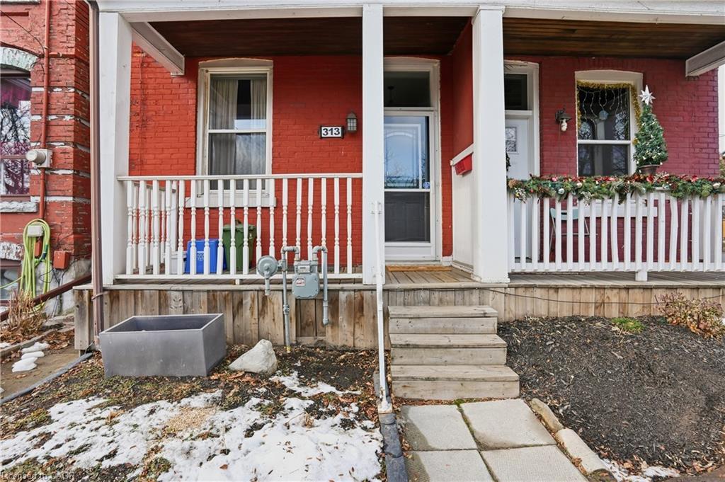 313 Mary Street, Hamilton, ON - Outdoor With Deck Patio Veranda