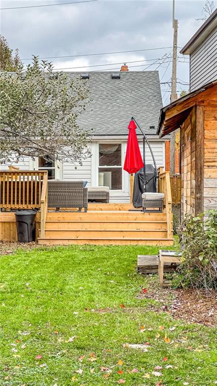 47 Tom Street, Hamilton, ON - Outdoor With Deck Patio Veranda