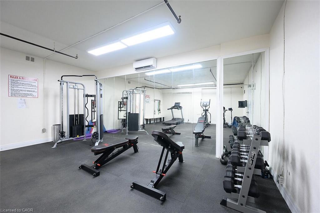 811-15 Albright Road, Hamilton, ON - Indoor Photo Showing Gym Room