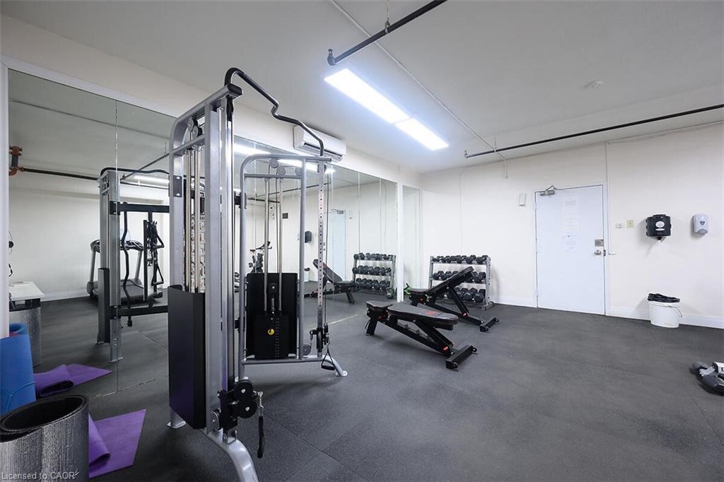 811-15 Albright Road, Hamilton, ON - Indoor Photo Showing Gym Room