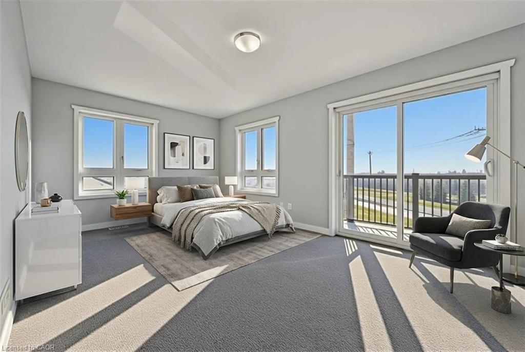 B16-1331 Countrystone Drive, Kitchener, ON - Indoor Photo Showing Bedroom