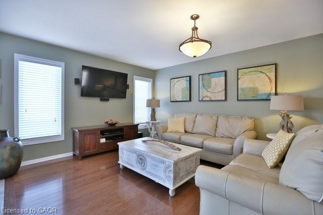368 Cavanagh Lane, Milton, ON - Indoor Photo Showing Living Room