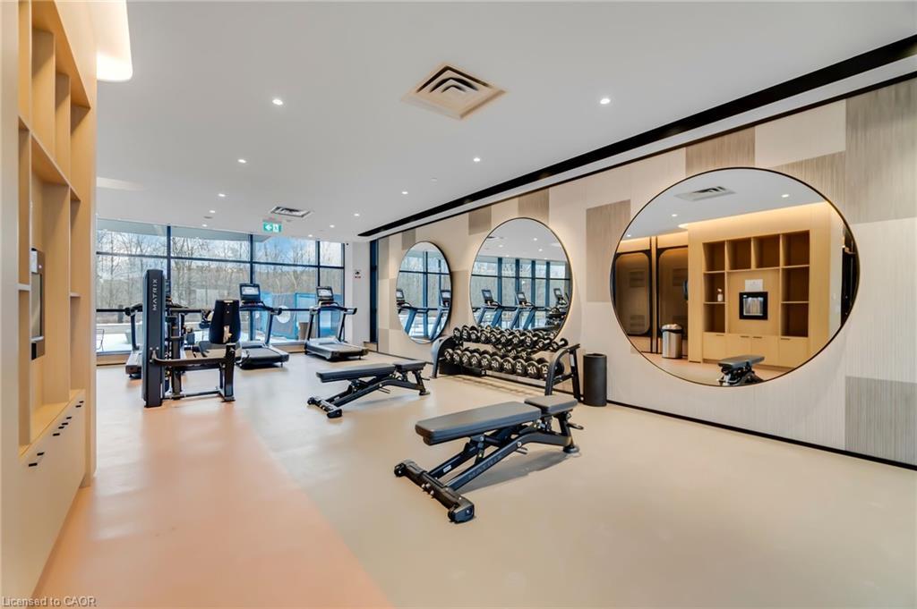 709-720 Whitlock Avenue, Milton, ON - Indoor Photo Showing Gym Room