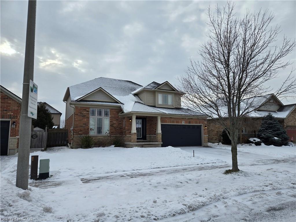 71 Cobblestone Drive, Paris, ON - Outdoor With Facade