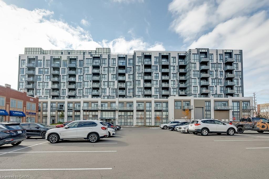 415-509 Dundas Street W, Oakville, ON - Outdoor With Balcony With Facade