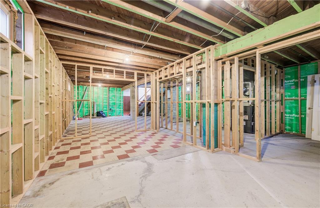 150 Howard Avenue, Hamilton, ON - Indoor Photo Showing Basement
