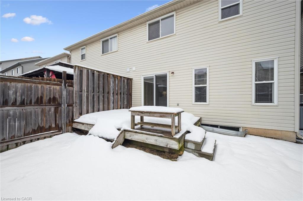 298 Sophia Crescent, Kitchener, ON - Outdoor With Deck Patio Veranda With Exterior