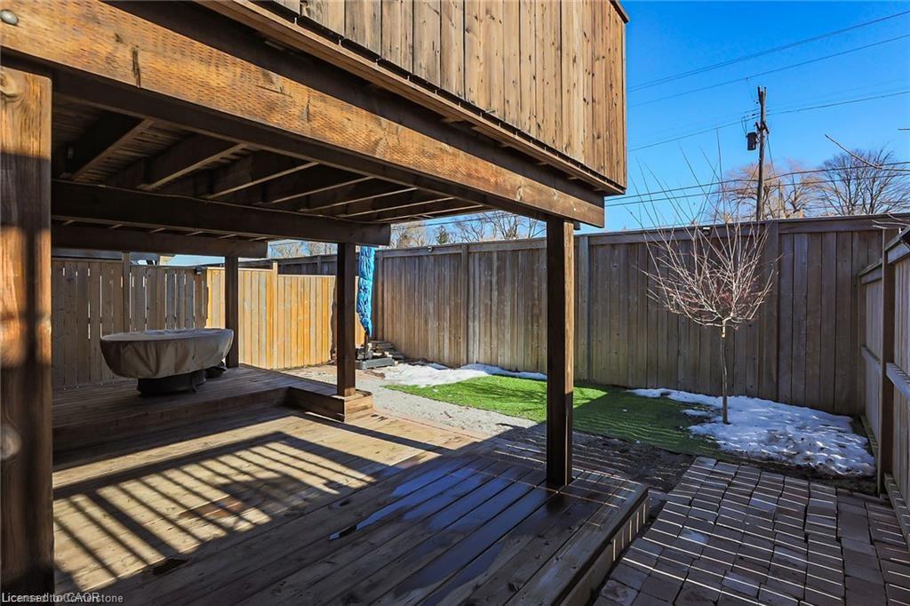 Lower-21 Thames Way, Mount Hope, ON - Outdoor With Deck Patio Veranda With Exterior
