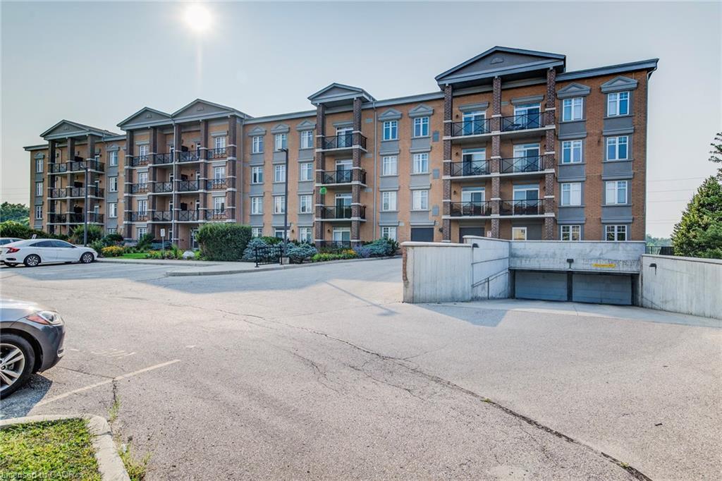 401-2 Colonial Drive, Guelph, ON - Outdoor With Balcony With Facade
