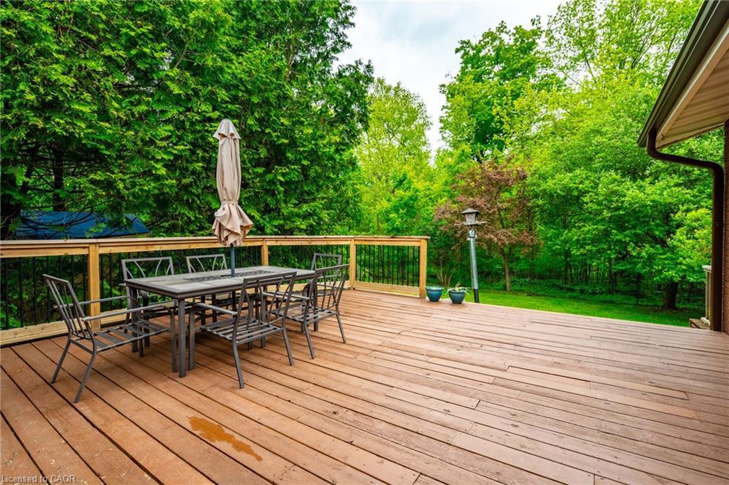 7575 Milburough Line, Milton, ON - Outdoor With Deck Patio Veranda With Exterior