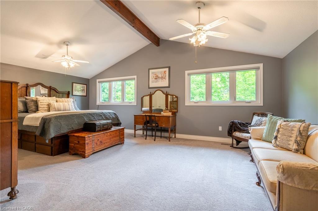 7575 Milburough Line, Milton, ON - Indoor Photo Showing Bedroom