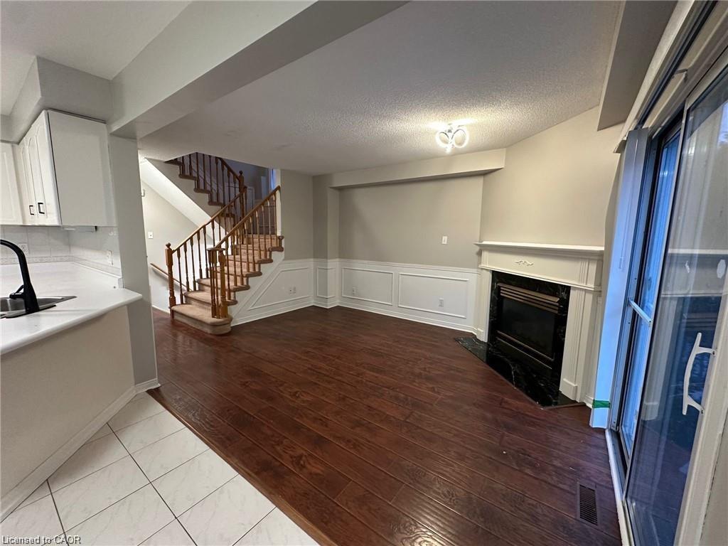 39 Sable Drive, Hamilton, ON - Indoor Photo Showing Other Room With Fireplace