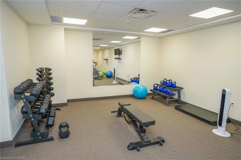 107-7 Kay Crescent, Guelph, ON - Indoor Photo Showing Gym Room