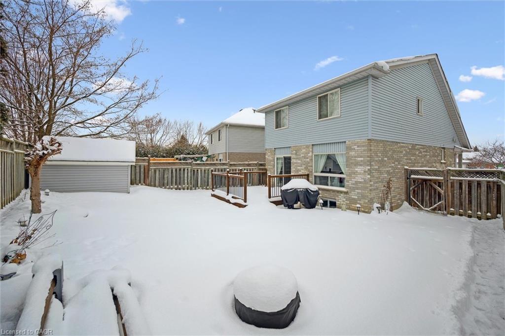 747 Fairway Court, Kitchener, ON - Outdoor With Deck Patio Veranda With Exterior