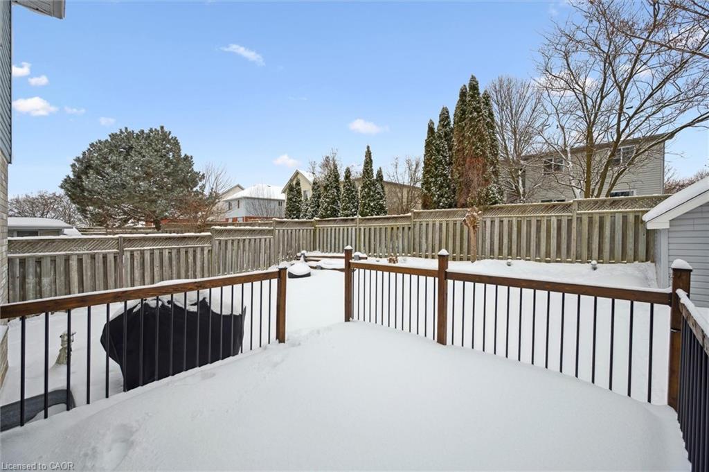 747 Fairway Court, Kitchener, ON - Outdoor With Deck Patio Veranda With Exterior