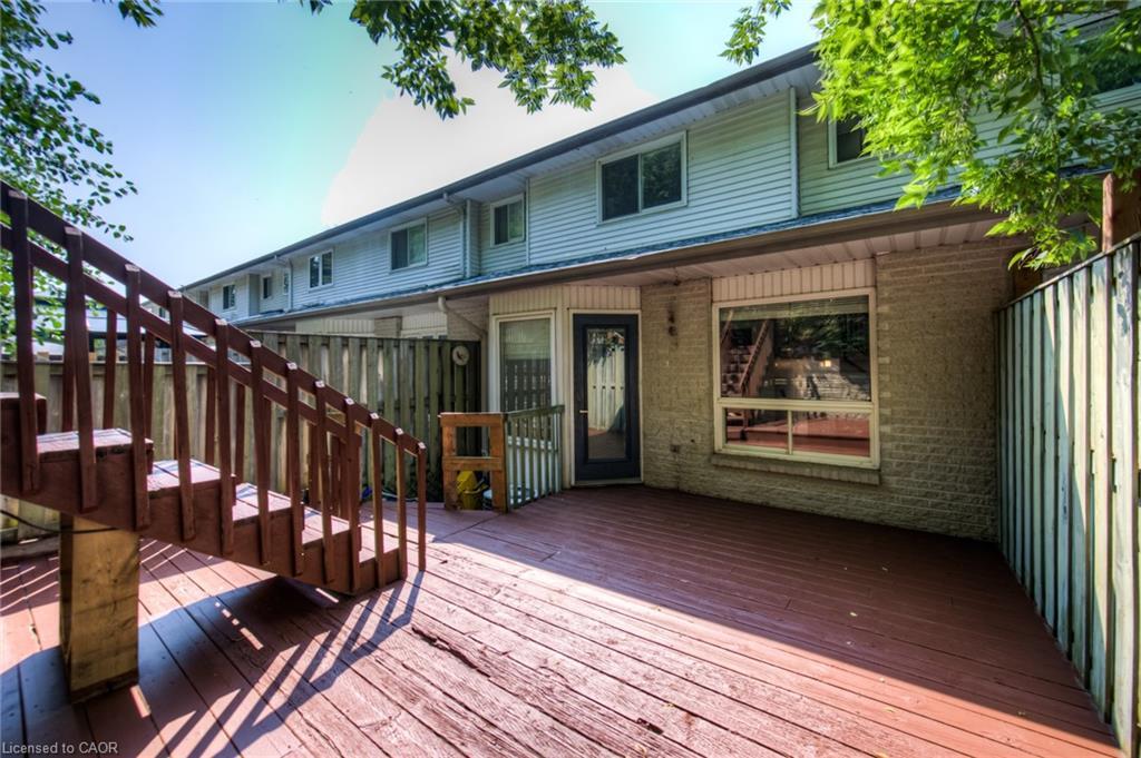 20 Bankside Drive, Kitchener, ON - Outdoor With Deck Patio Veranda With Exterior