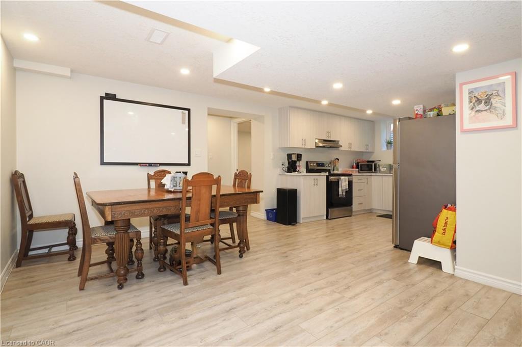 296 Dumfries Avenue, Kitchener, ON - Indoor Photo Showing Dining Room