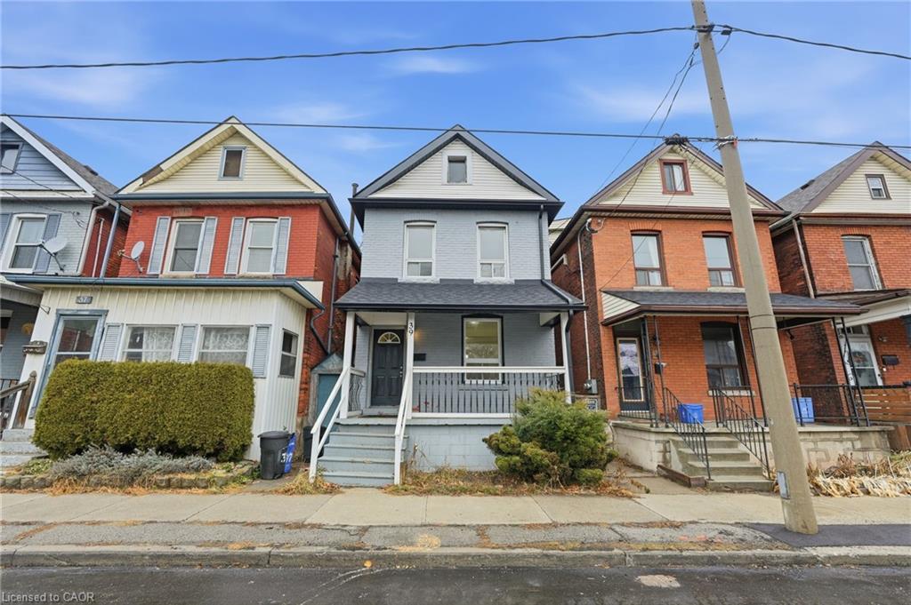 39 Burlington Street E, Hamilton, ON - Outdoor With Deck Patio Veranda With Facade