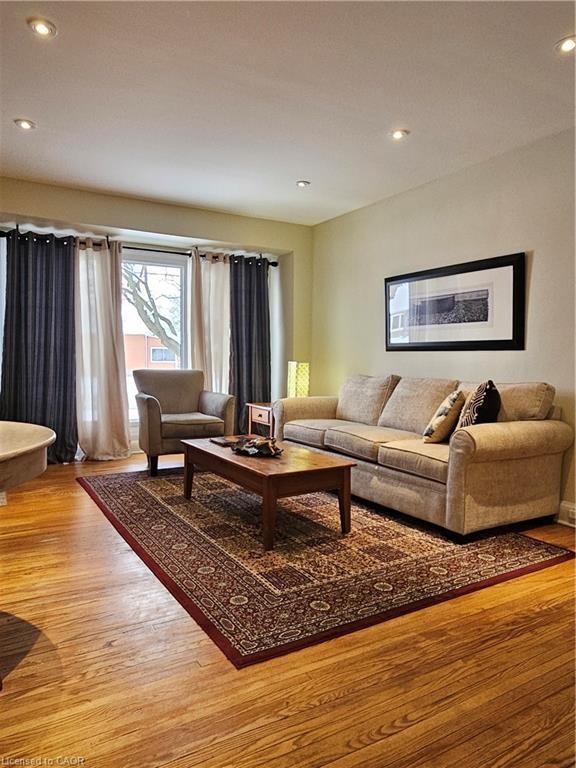 379 St. Leger Street, Kitchener, ON - Indoor Photo Showing Living Room