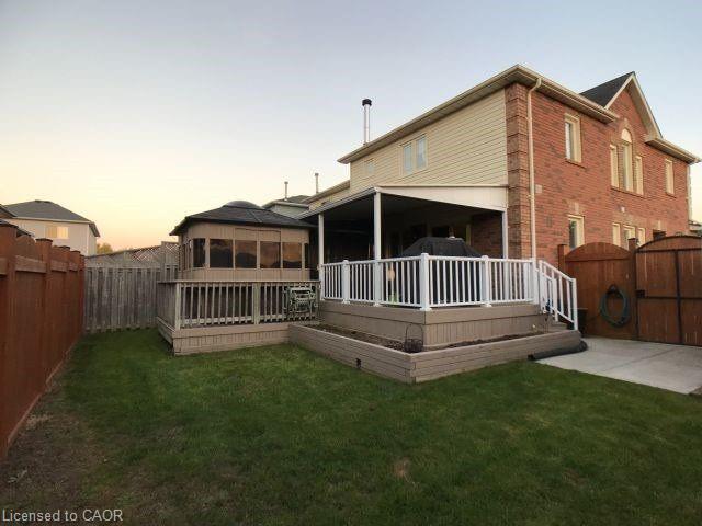 236 Langlaw Drive, Cambridge, ON - Outdoor With Deck Patio Veranda With Exterior