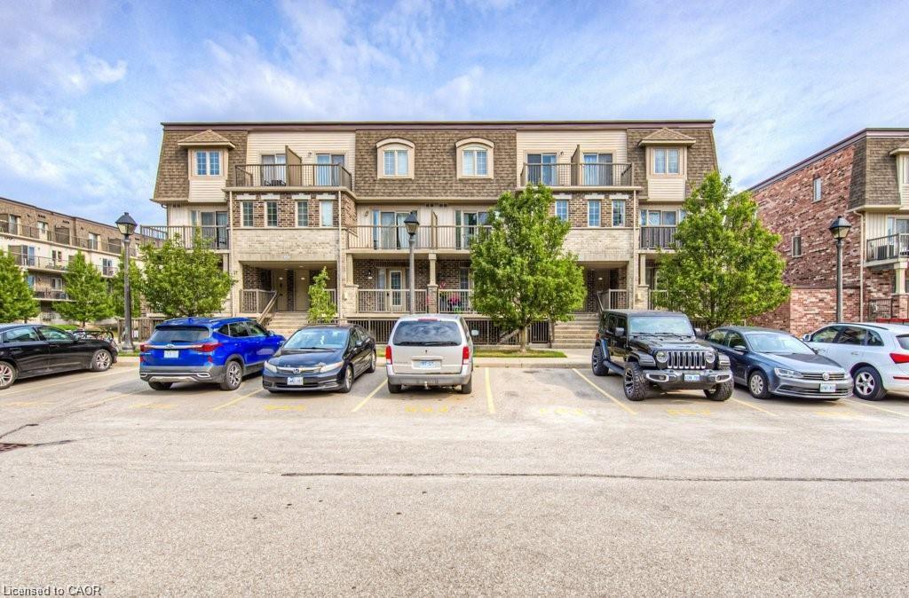 F-240 Rachel Crescent, Kitchener, ON - Outdoor With Balcony With Facade