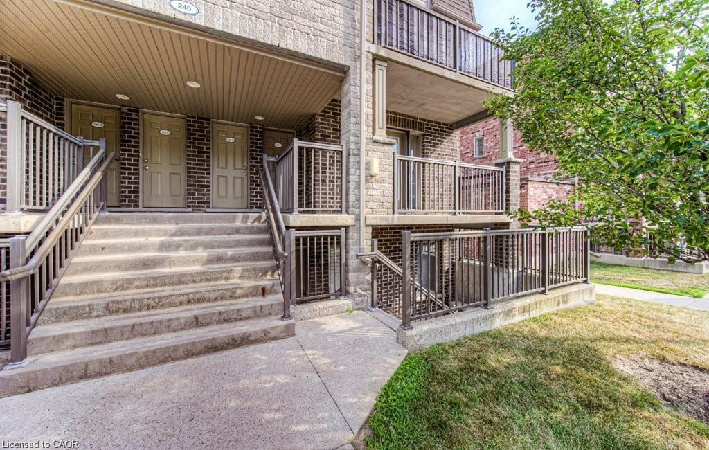 F-240 Rachel Crescent, Kitchener, ON - Outdoor With Balcony