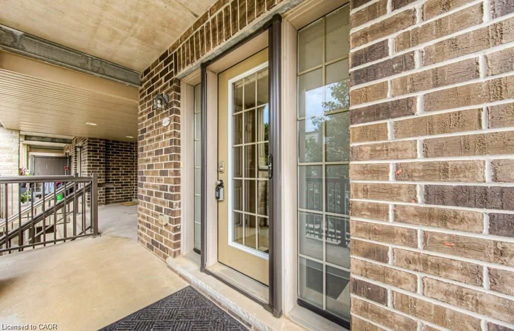 F-240 Rachel Crescent, Kitchener, ON - Outdoor With Balcony With Exterior