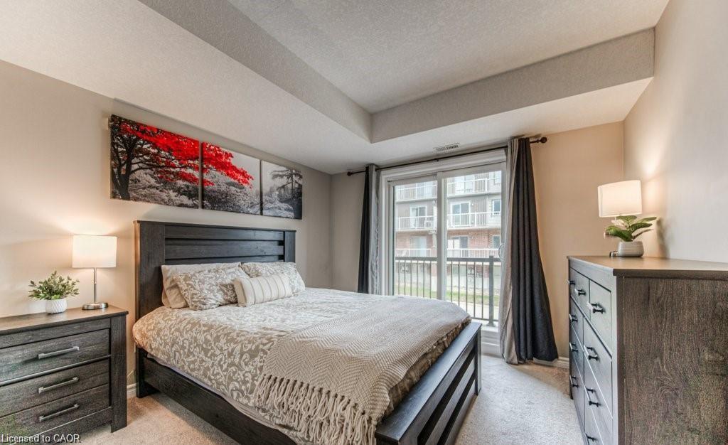 F-240 Rachel Crescent, Kitchener, ON - Indoor Photo Showing Bedroom