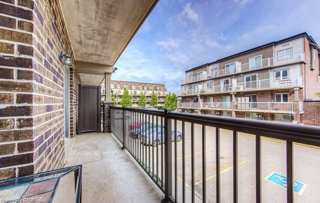 F-240 Rachel Crescent, Kitchener, ON - Outdoor With Balcony With Exterior