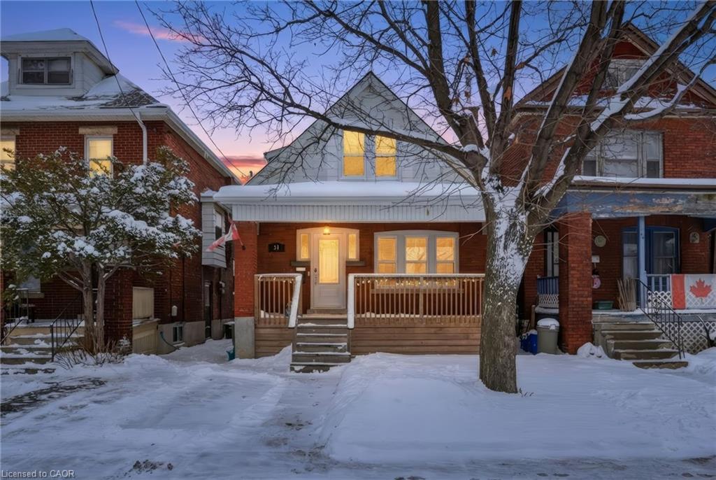 34 Balsam Avenue N, Hamilton, ON - Outdoor With Deck Patio Veranda With Facade