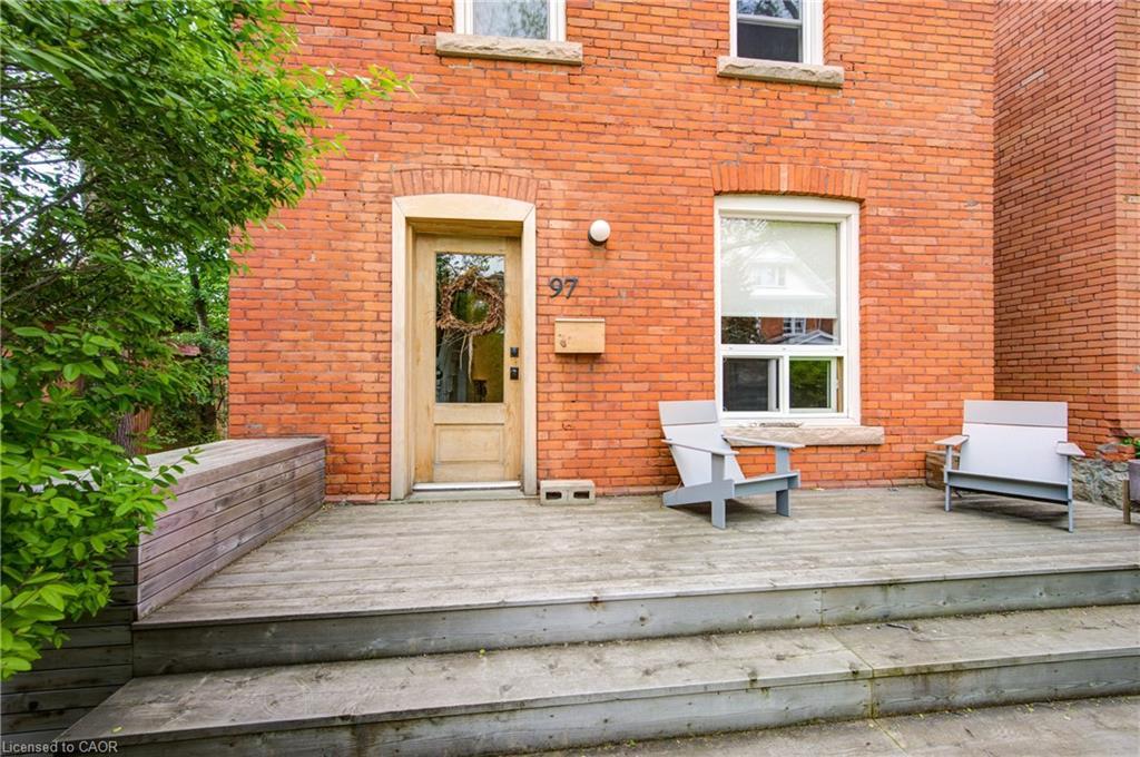97 Gladstone Avenue, Hamilton, ON - Outdoor With Deck Patio Veranda With Exterior
