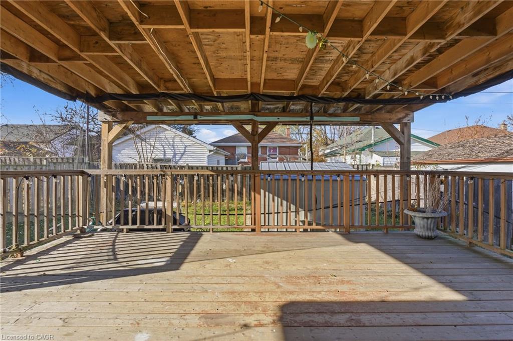 352 East 28Th Street, Hamilton, ON - Outdoor With Deck Patio Veranda With Exterior