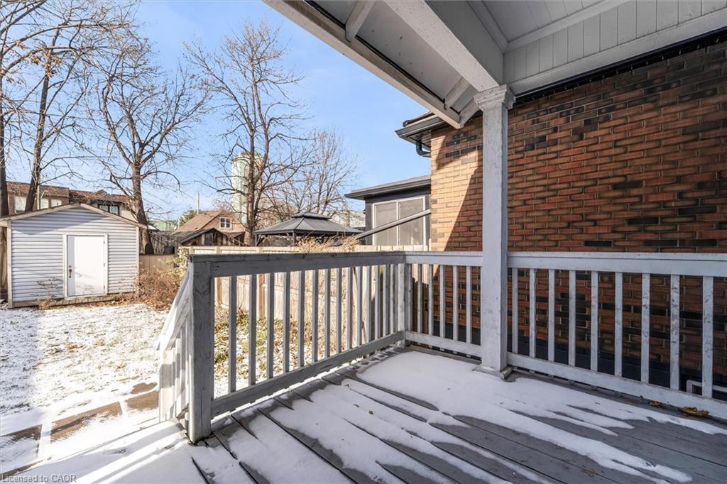 35 Bayfield Avenue, Hamilton, ON - Outdoor With Deck Patio Veranda