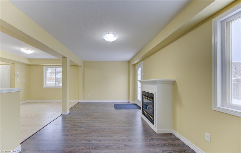 40 Red Clover Crescent, Kitchener, ON - Indoor With Fireplace