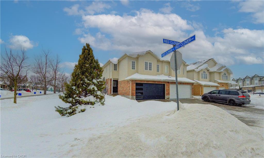 40 Red Clover Crescent, Kitchener, ON - Outdoor With Facade