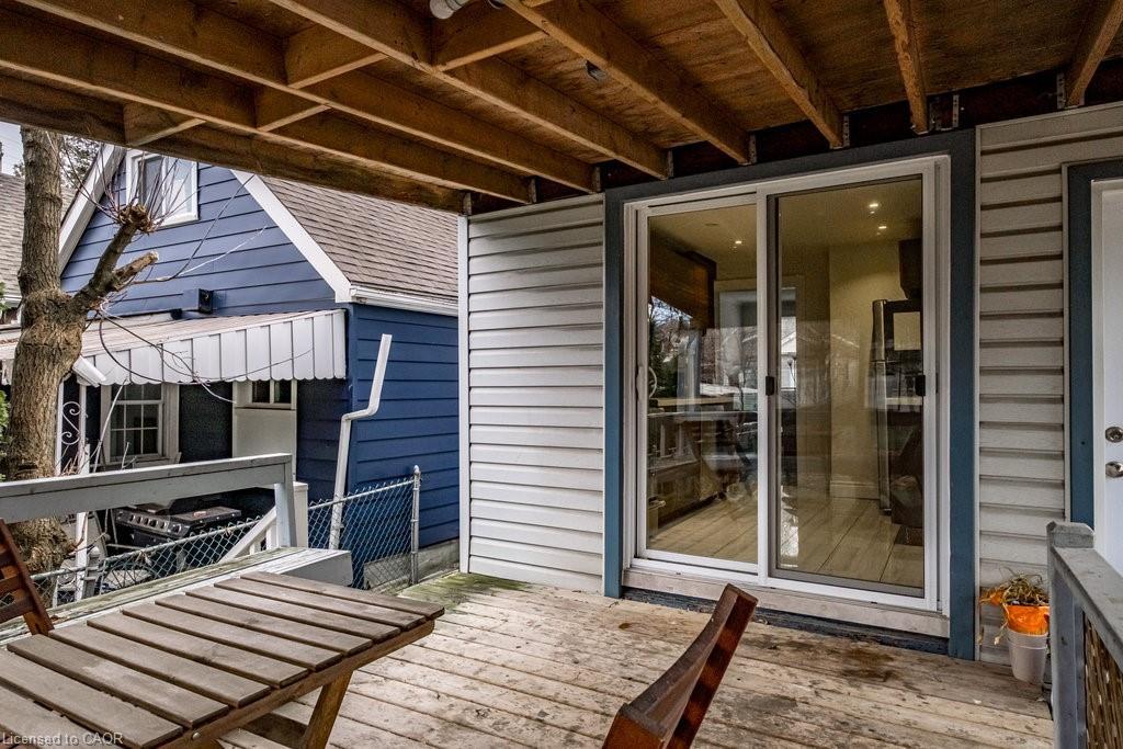 109 Royal Avenue, Hamilton, ON - Outdoor With Deck Patio Veranda With Exterior