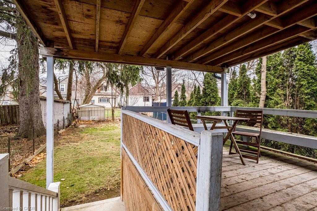 109 Royal Avenue, Hamilton, ON - Outdoor With Deck Patio Veranda With Exterior