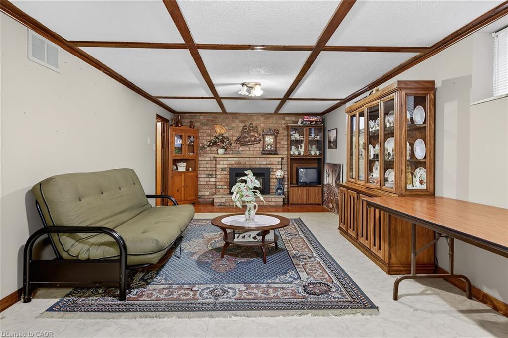 255 Highway 8, Hamilton, ON - Indoor With Fireplace