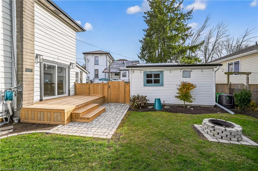 103 Charles Street W, Ingersoll, ON - Outdoor With Deck Patio Veranda With Exterior
