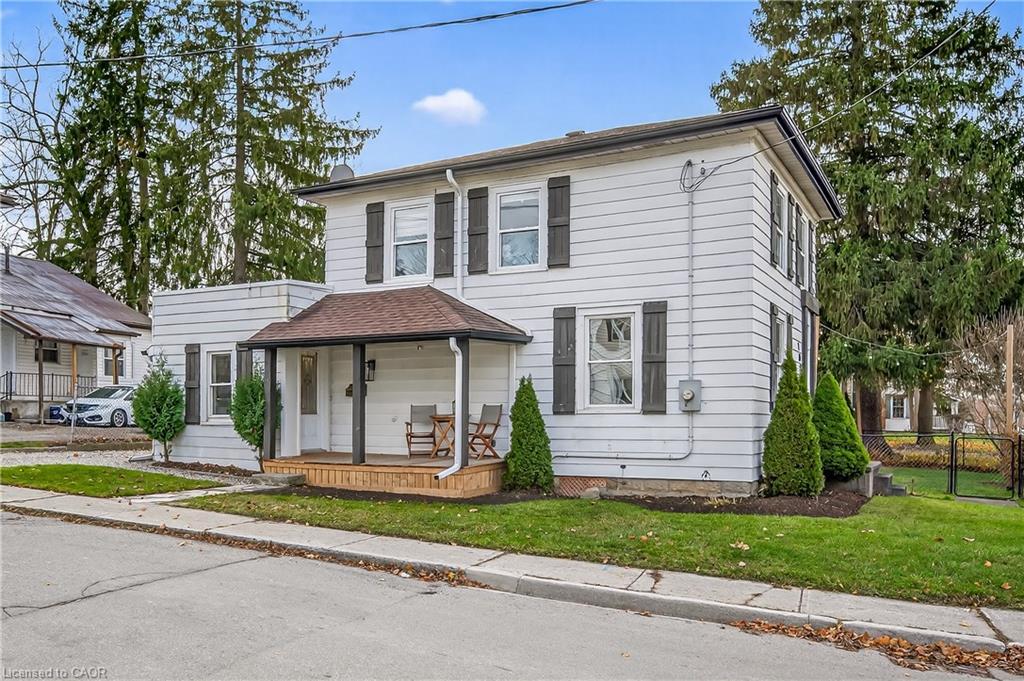 103 Charles Street W, Ingersoll, ON - Outdoor With Deck Patio Veranda With Facade